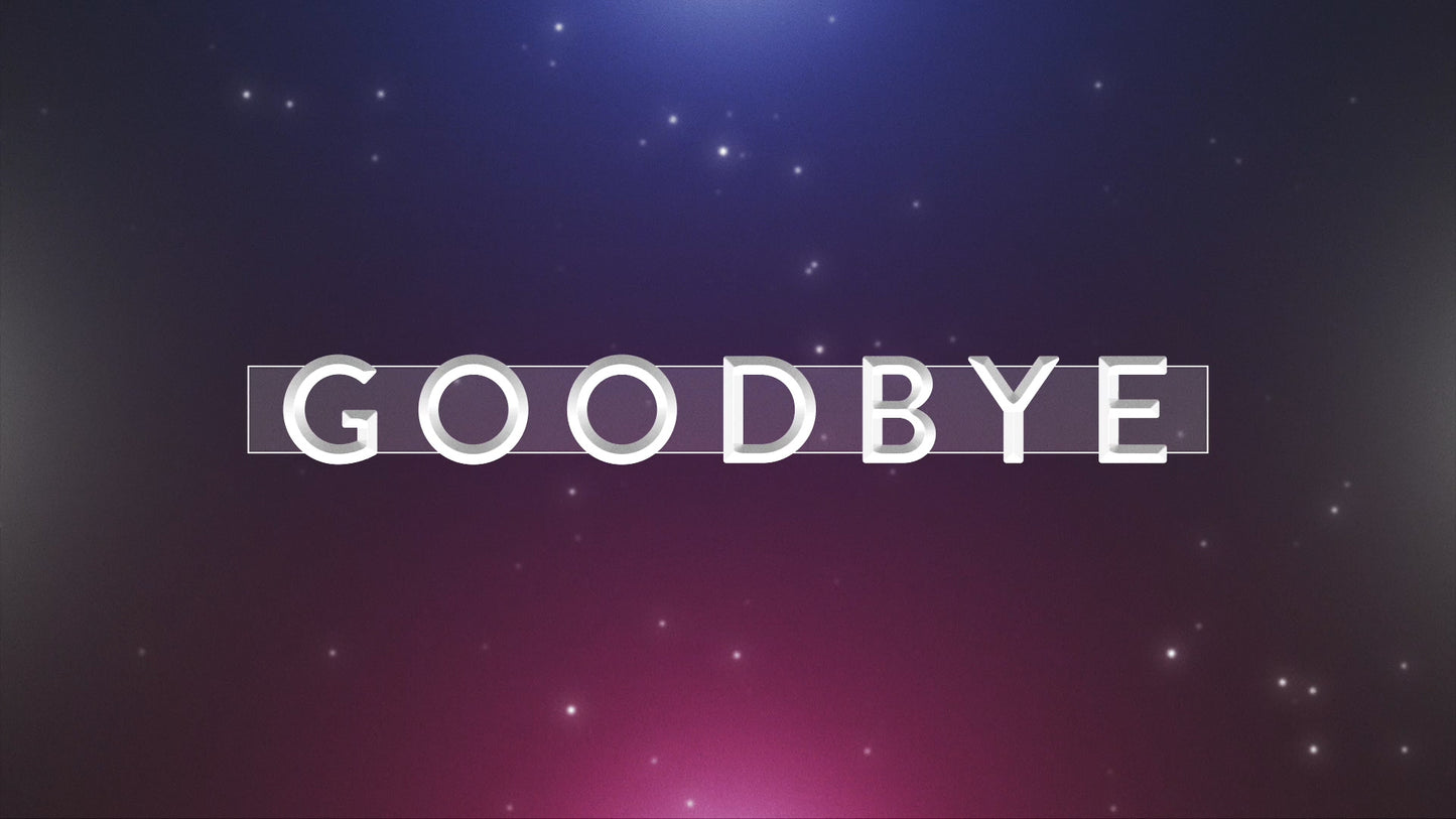 Joyful Lights Goodbye Still
