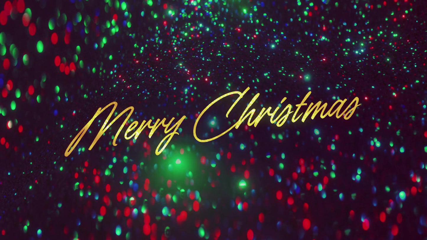 Glitter Echoes Merry Christmas 1
