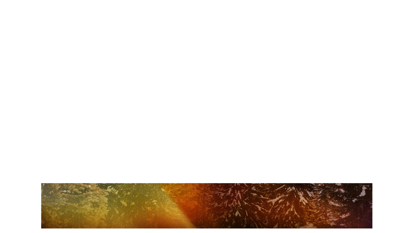 Christmas Light Lower Third Full Blank