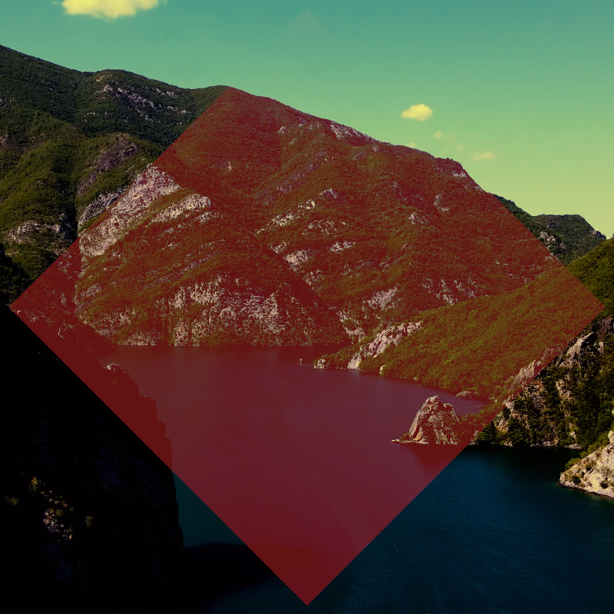 Vintage Lake Giving Blank