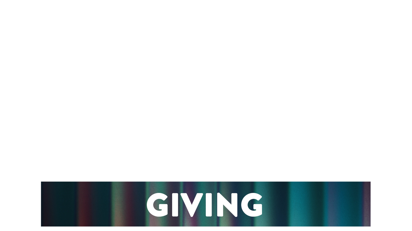 Glass Lower Third Giving