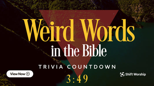 Weird Words Trivia Countdown