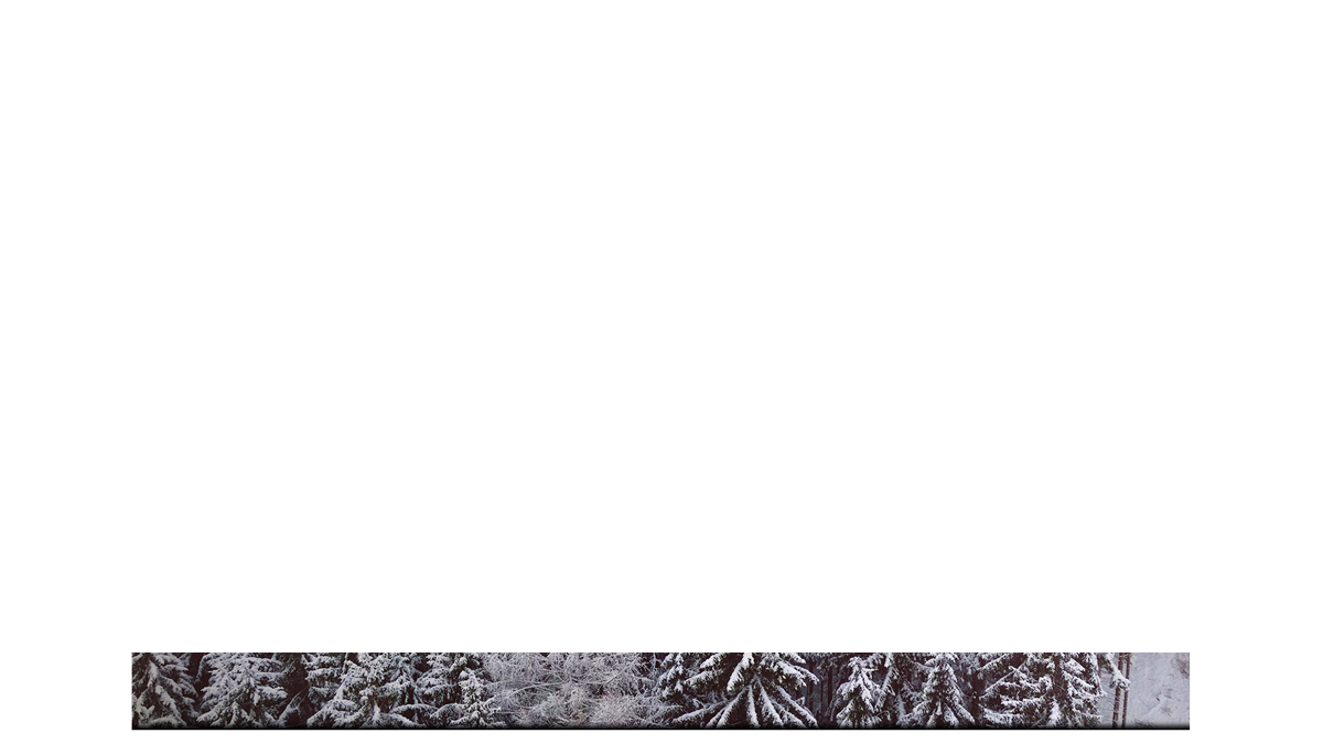 Retro Winter Lower Third Blank 01 Transparency