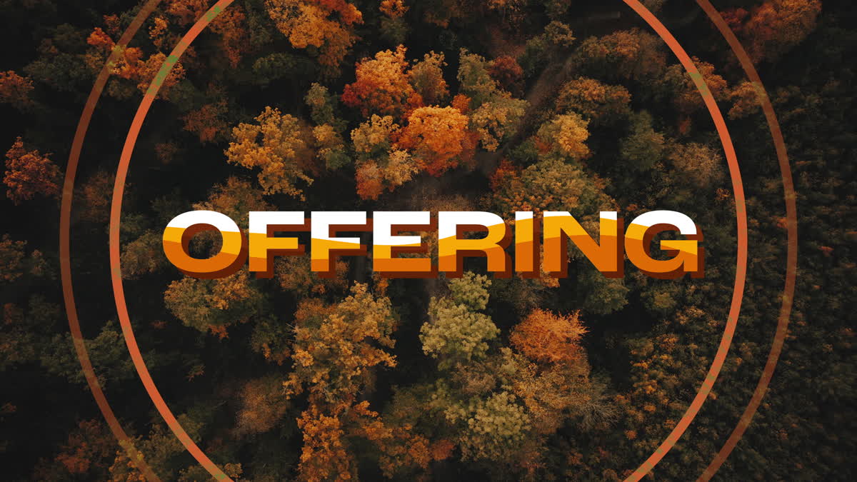 Autumn Foliage Offering