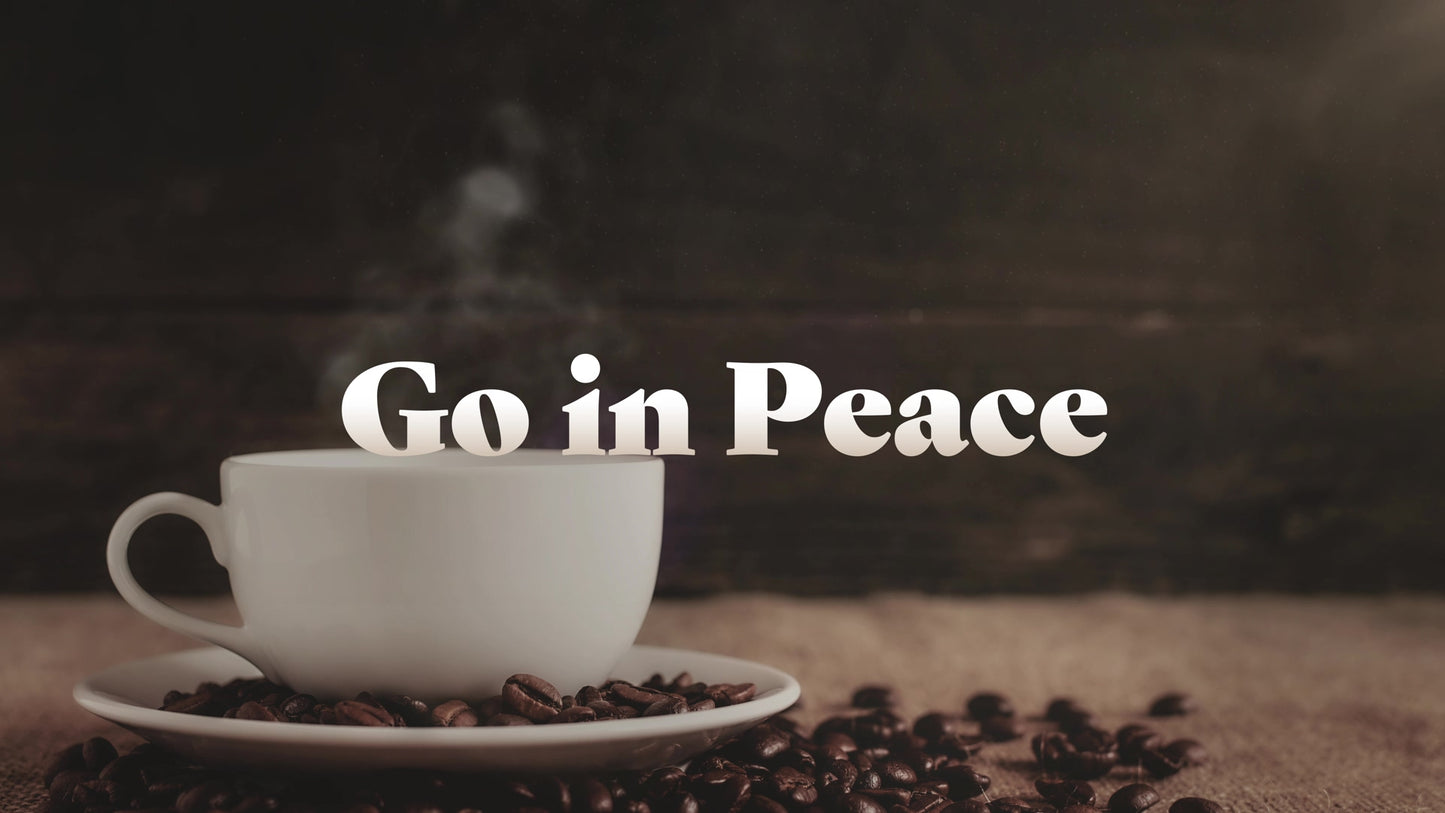 Morning Coffee Exit