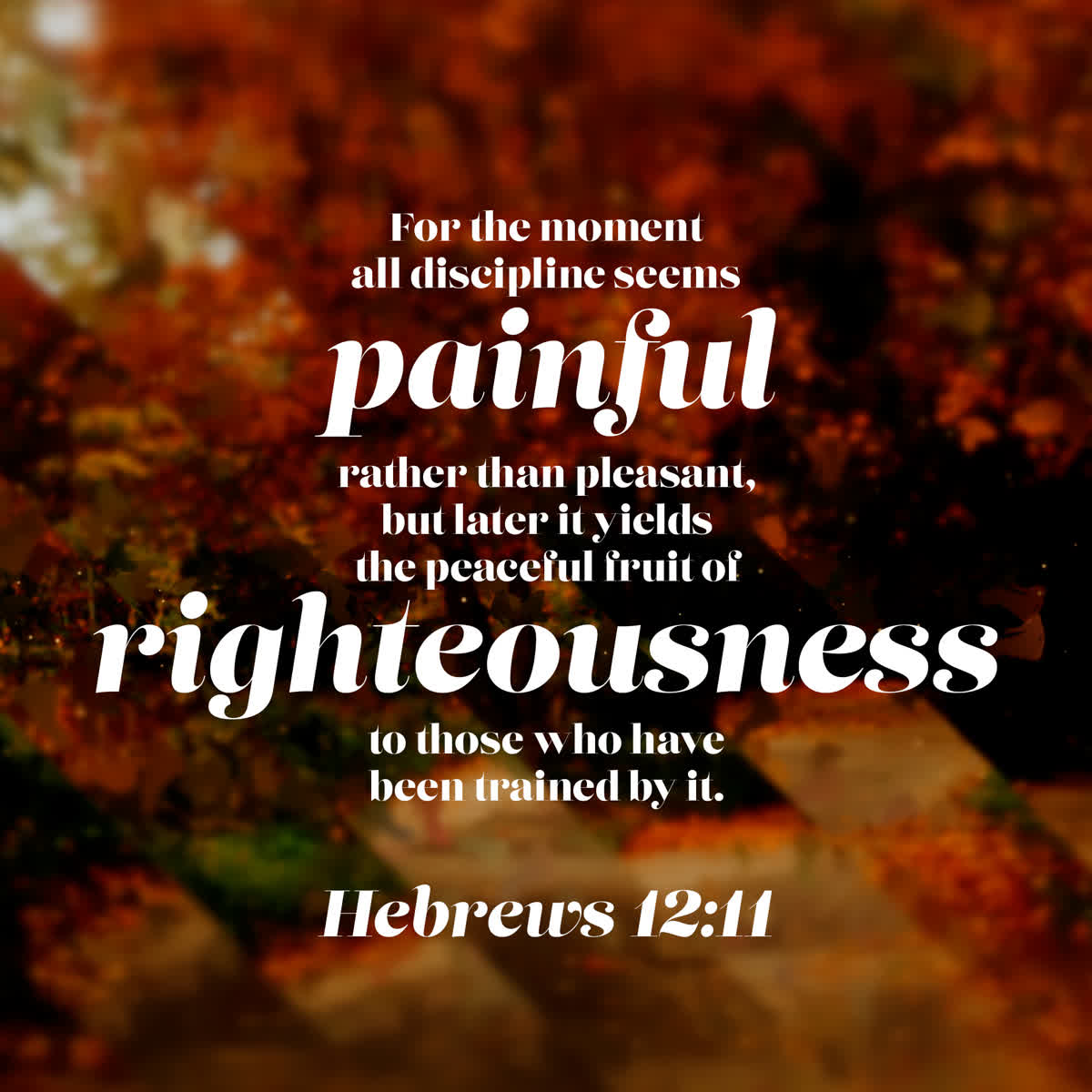 Autumns End Scripture
