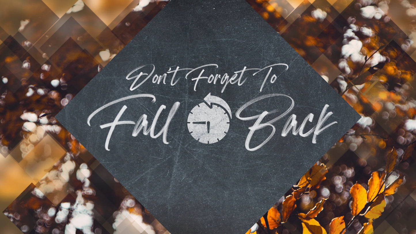 Autumn Journey Fall Back Still