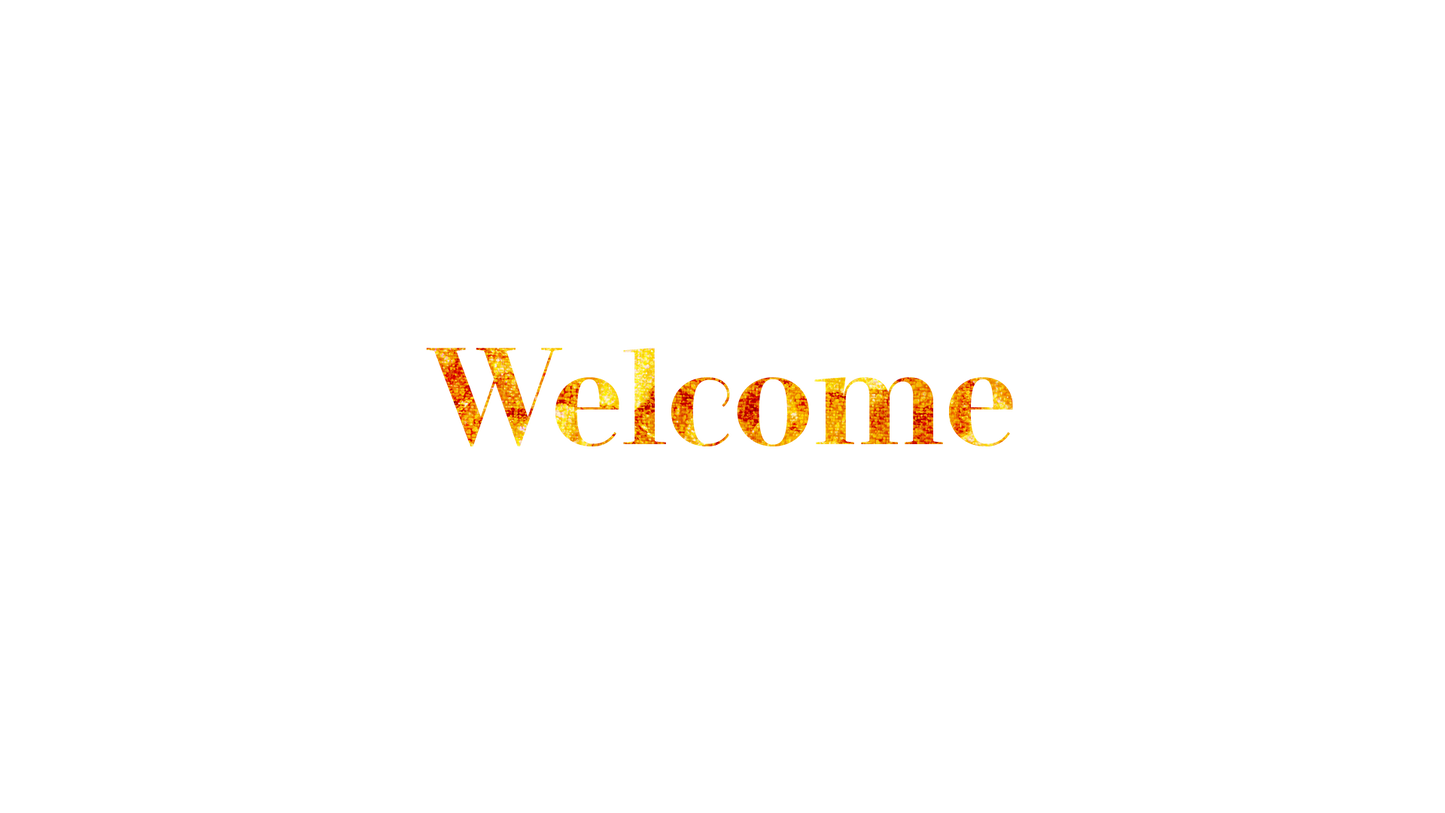 Christmas Glass Welcome