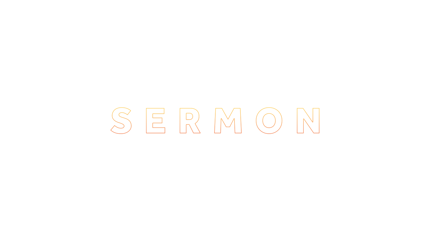 Sparkle Burst Sermon