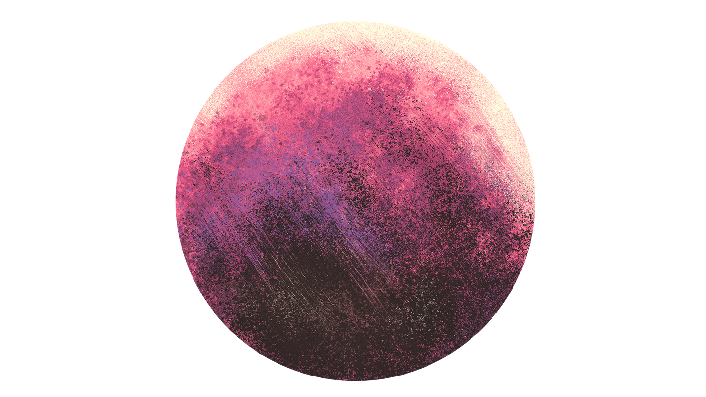 Painted Cosmos Circle 02