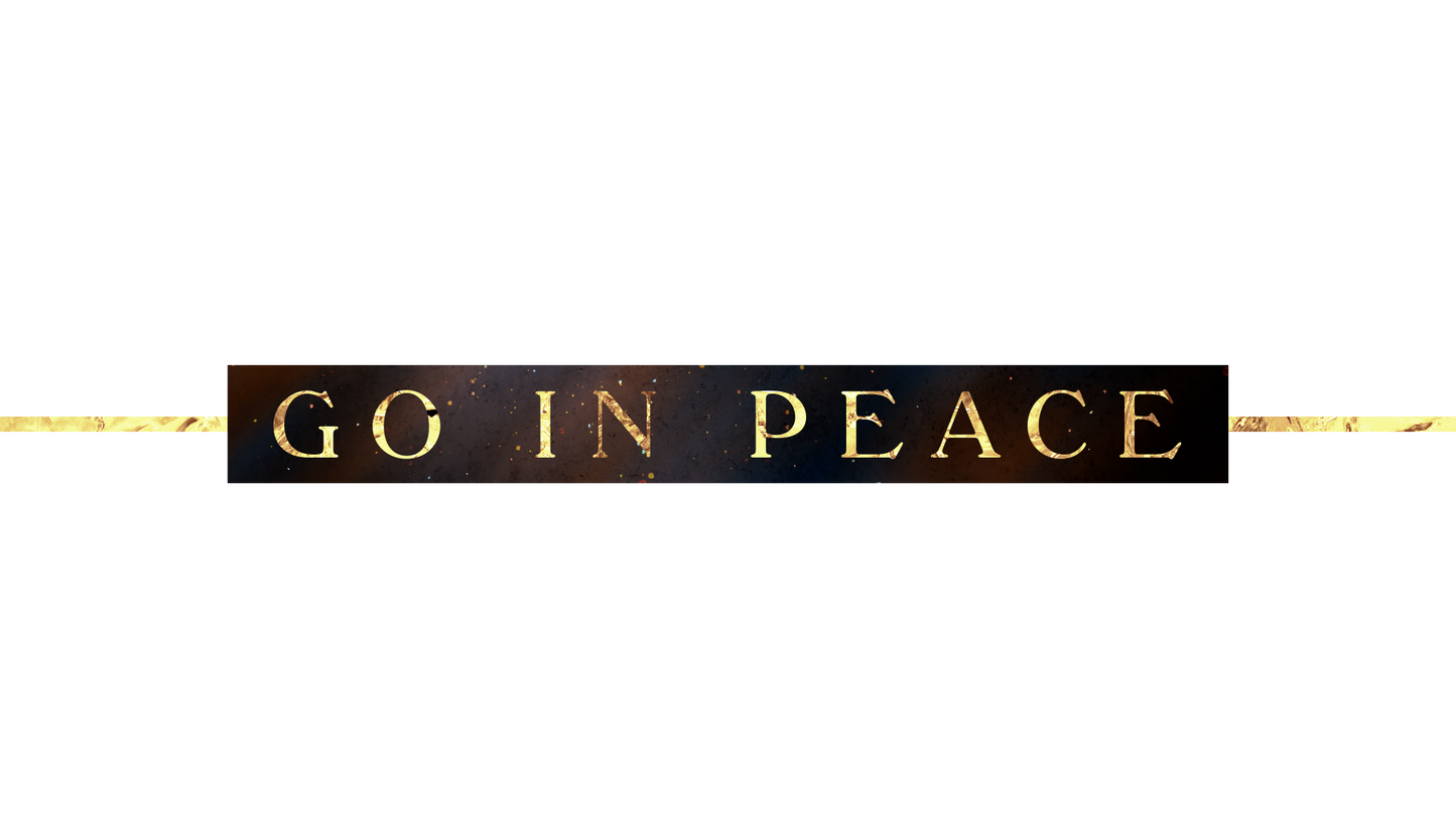 Candlelight Advent Go In Peace