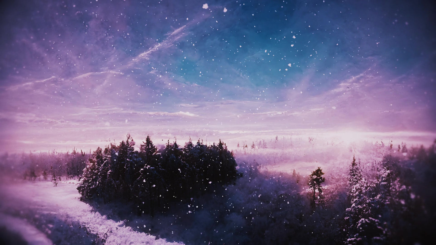 Another Winter Journey Solitude Forest