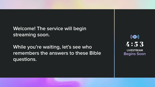 Easter Foil Trivia Countdown