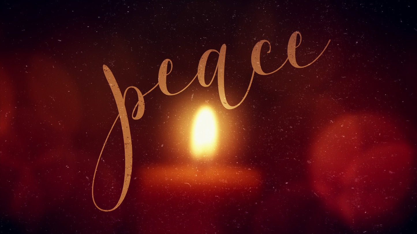 Warm Advent Glow Peace Still