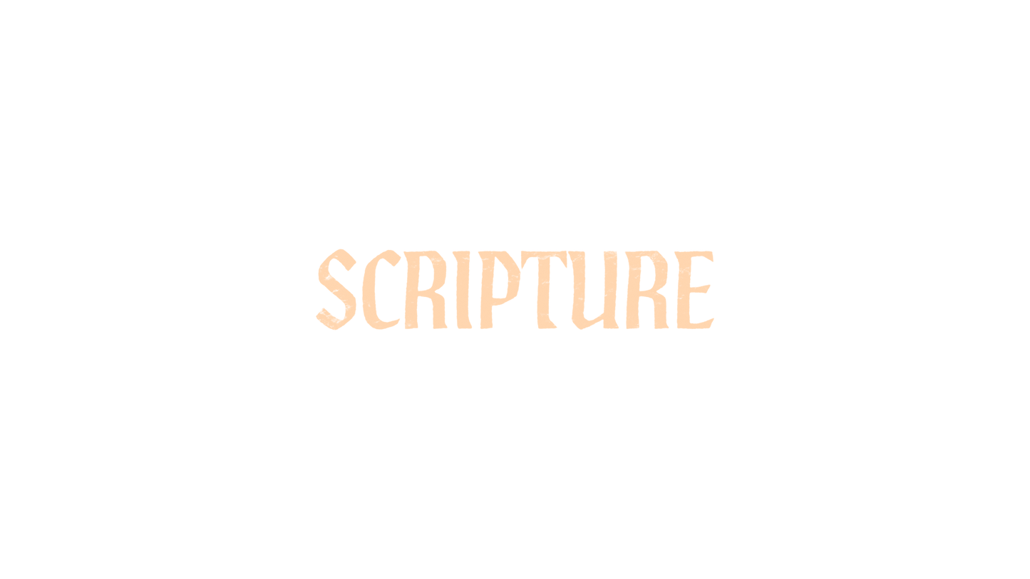 Holy Week Scripture