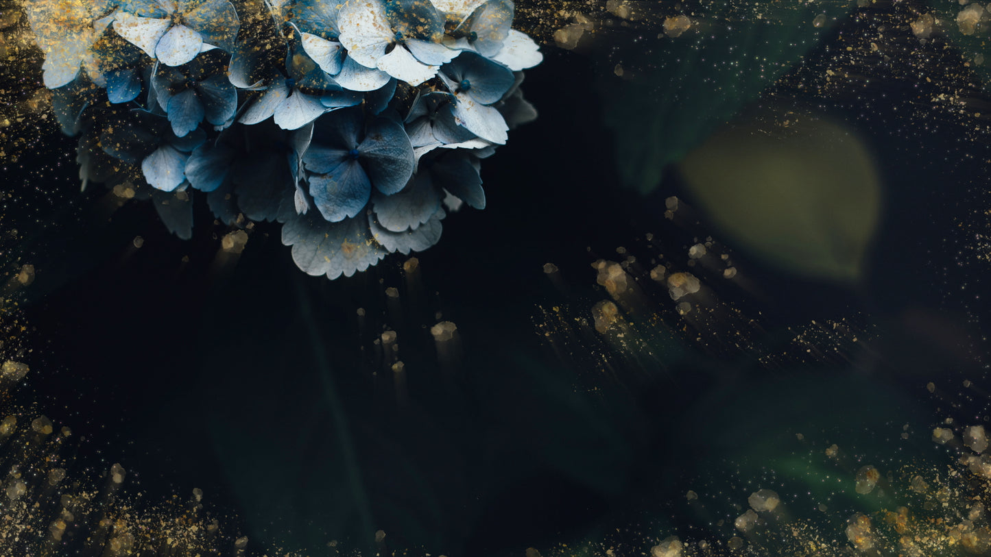 Spring Gold Blue