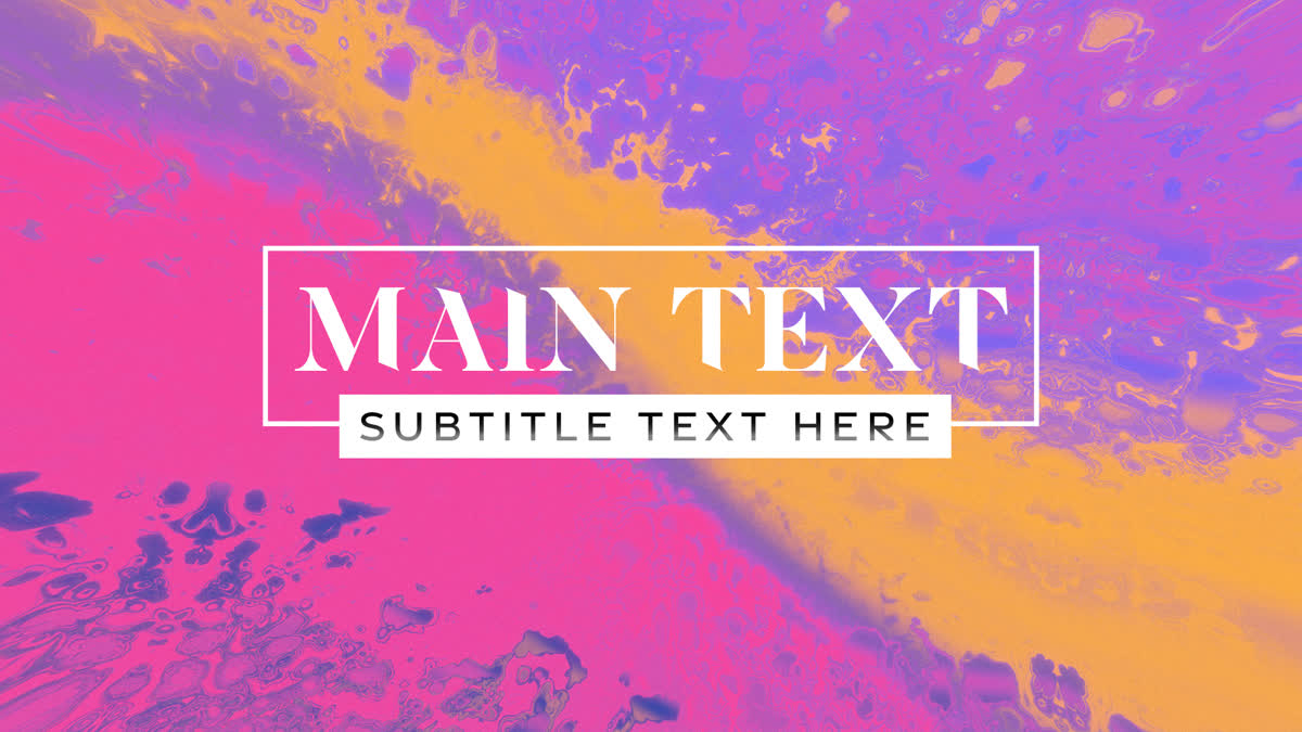 Abstract Liquid Sermon Titles