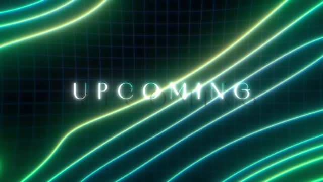 Neon Topo Upcoming Motion