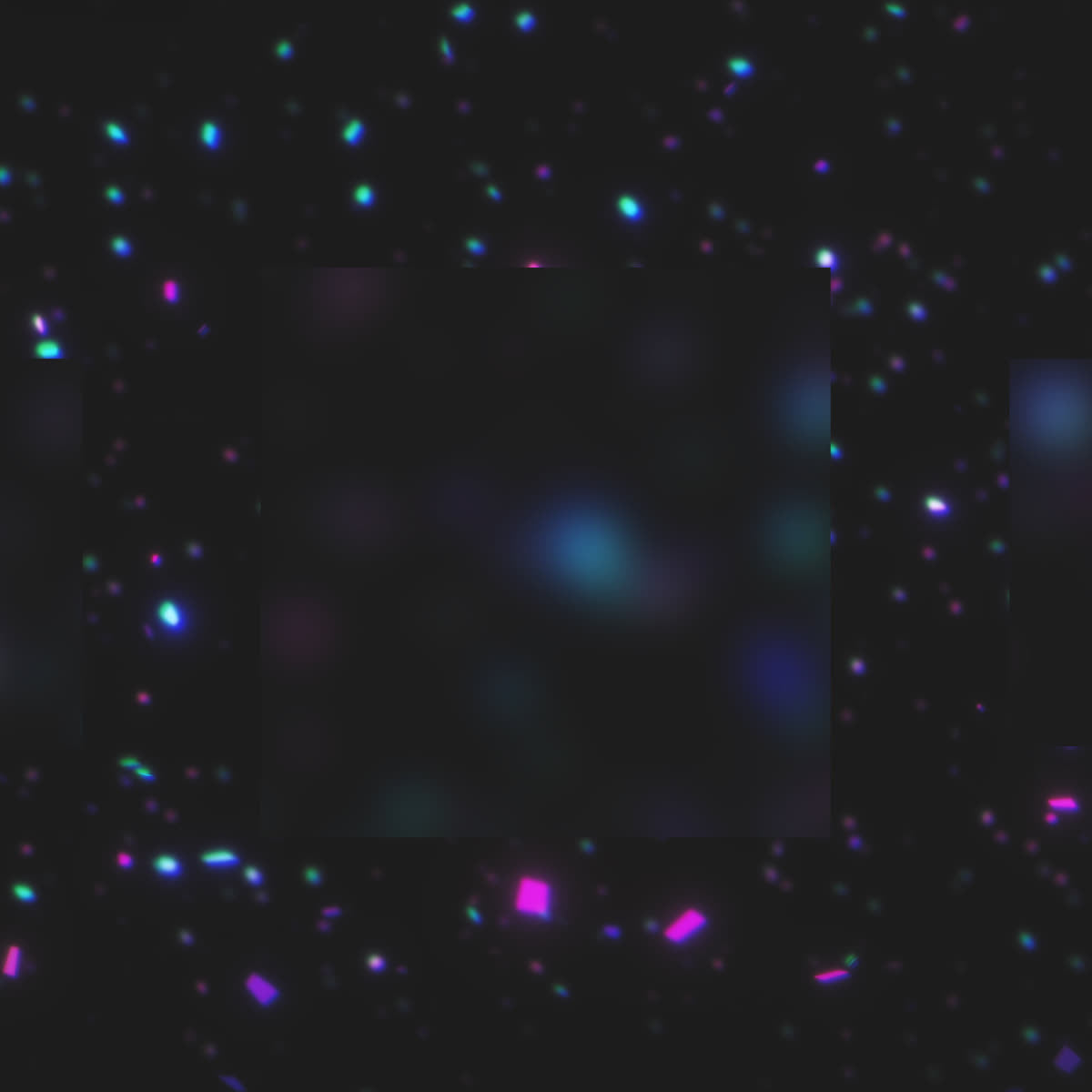 Glitterific New Year Title Blank
