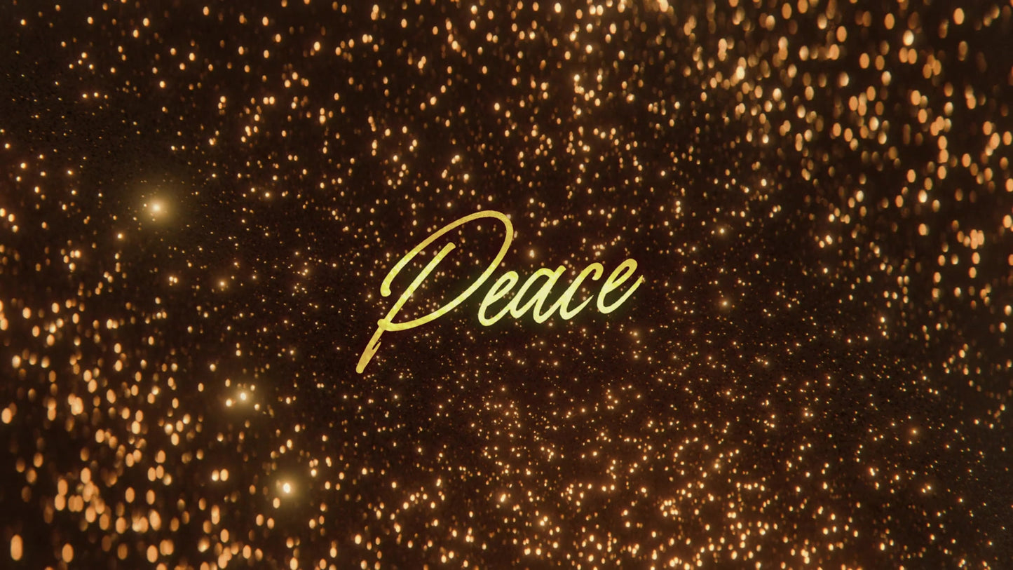 Glitter Echoes Peace