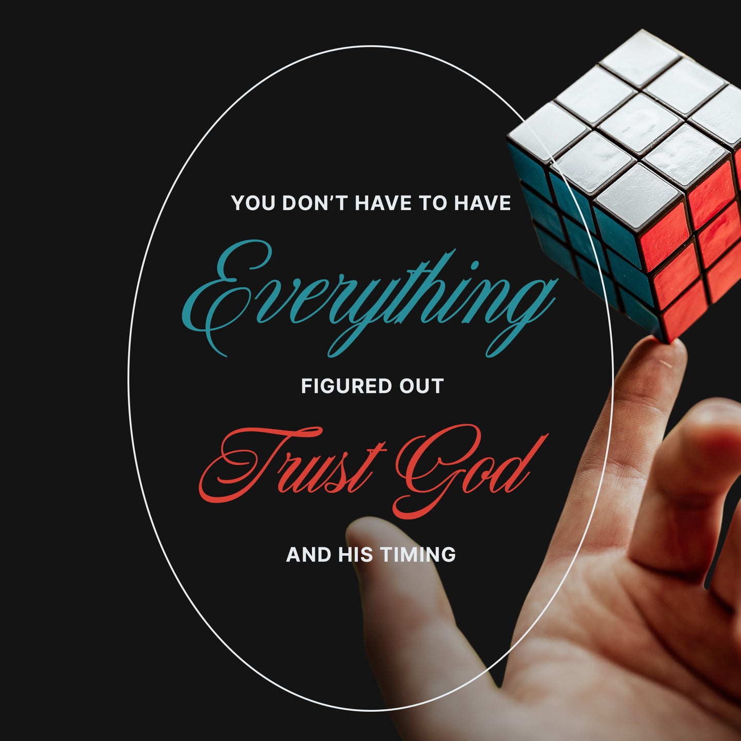 Trust God