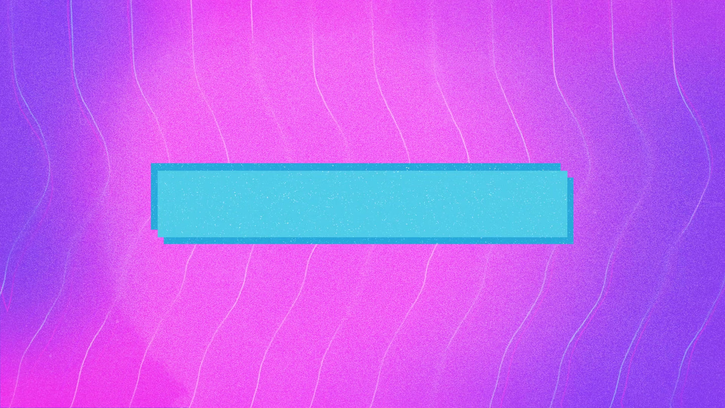 Summer Vibes Pink Blue Box