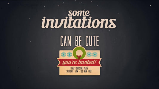 Invitations Christmas