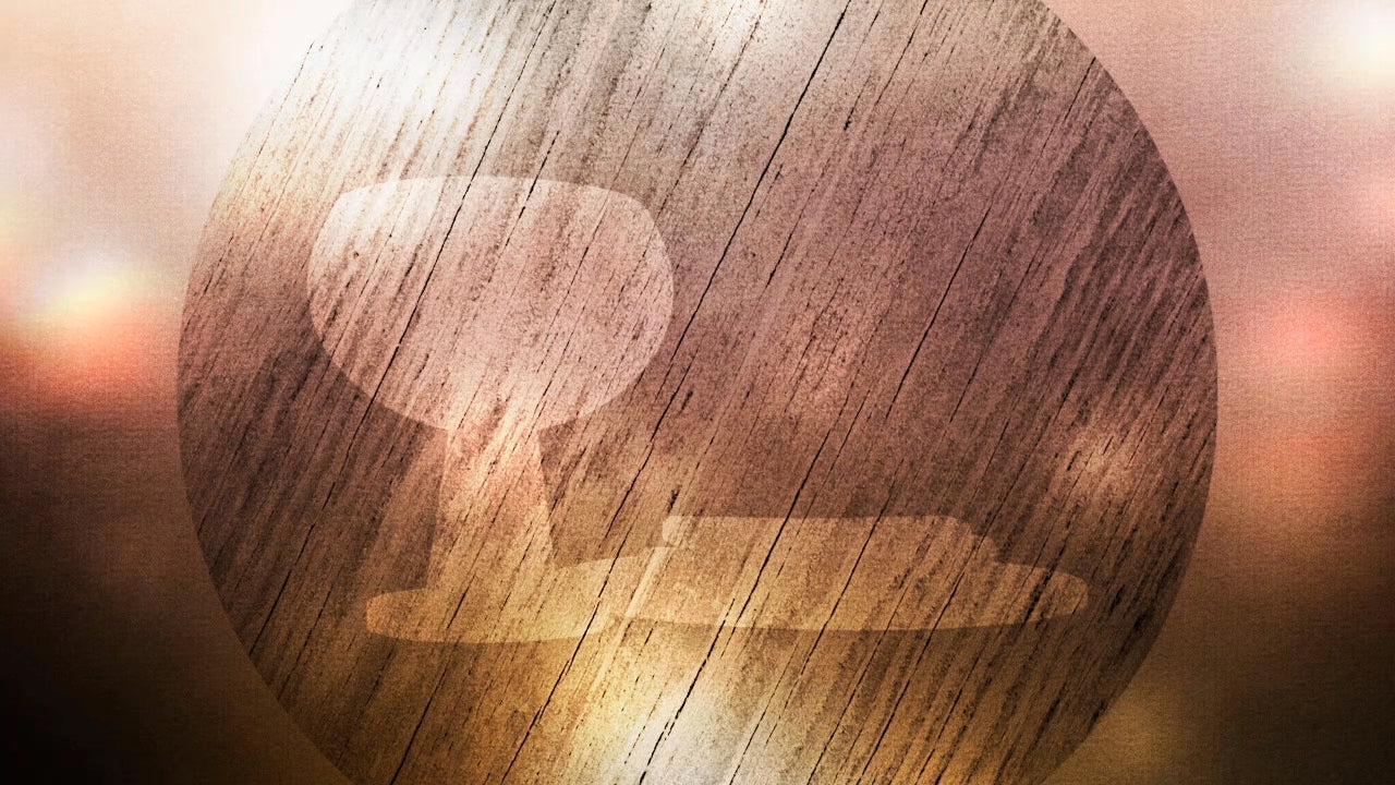 Woodgrain Communion Blank Still