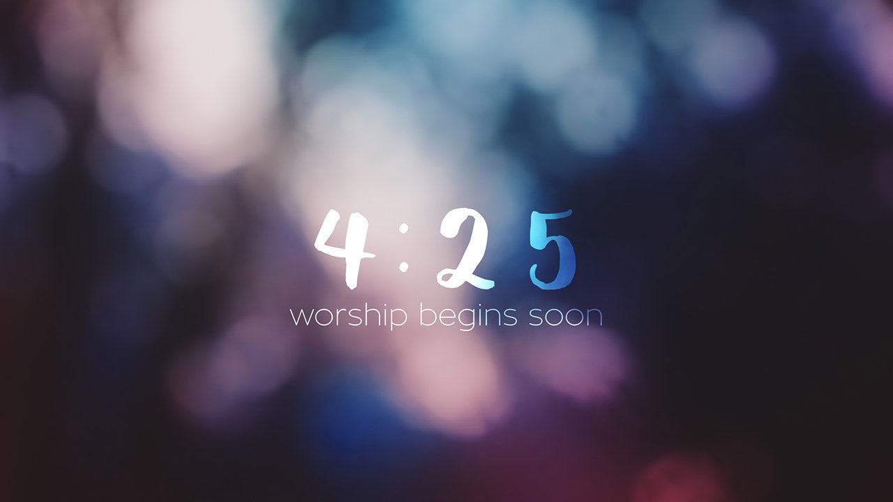 Storm Bokeh Countdown