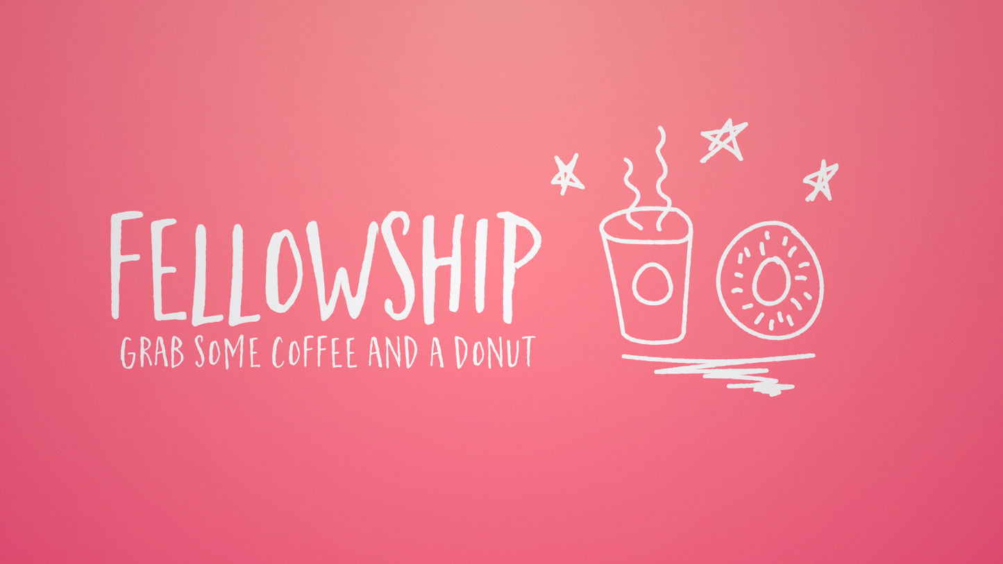 Announcements Coffee
