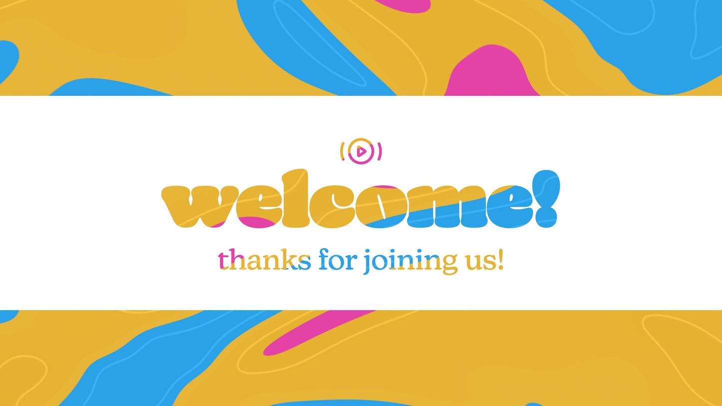 Color Topo Welcome Stream