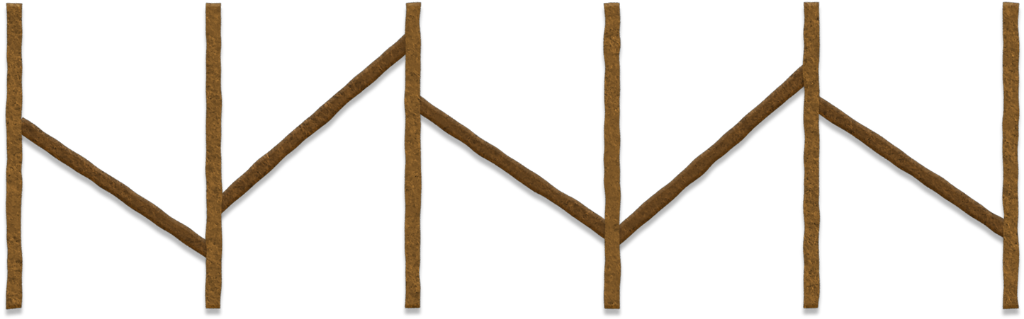Palm Sunday Flannelgraph Fence