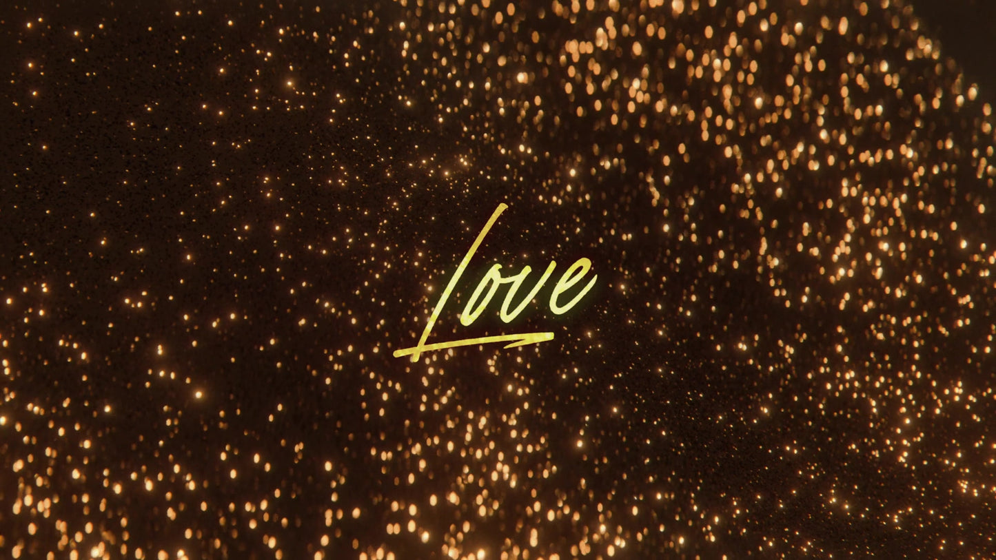Glitter Echoes Love