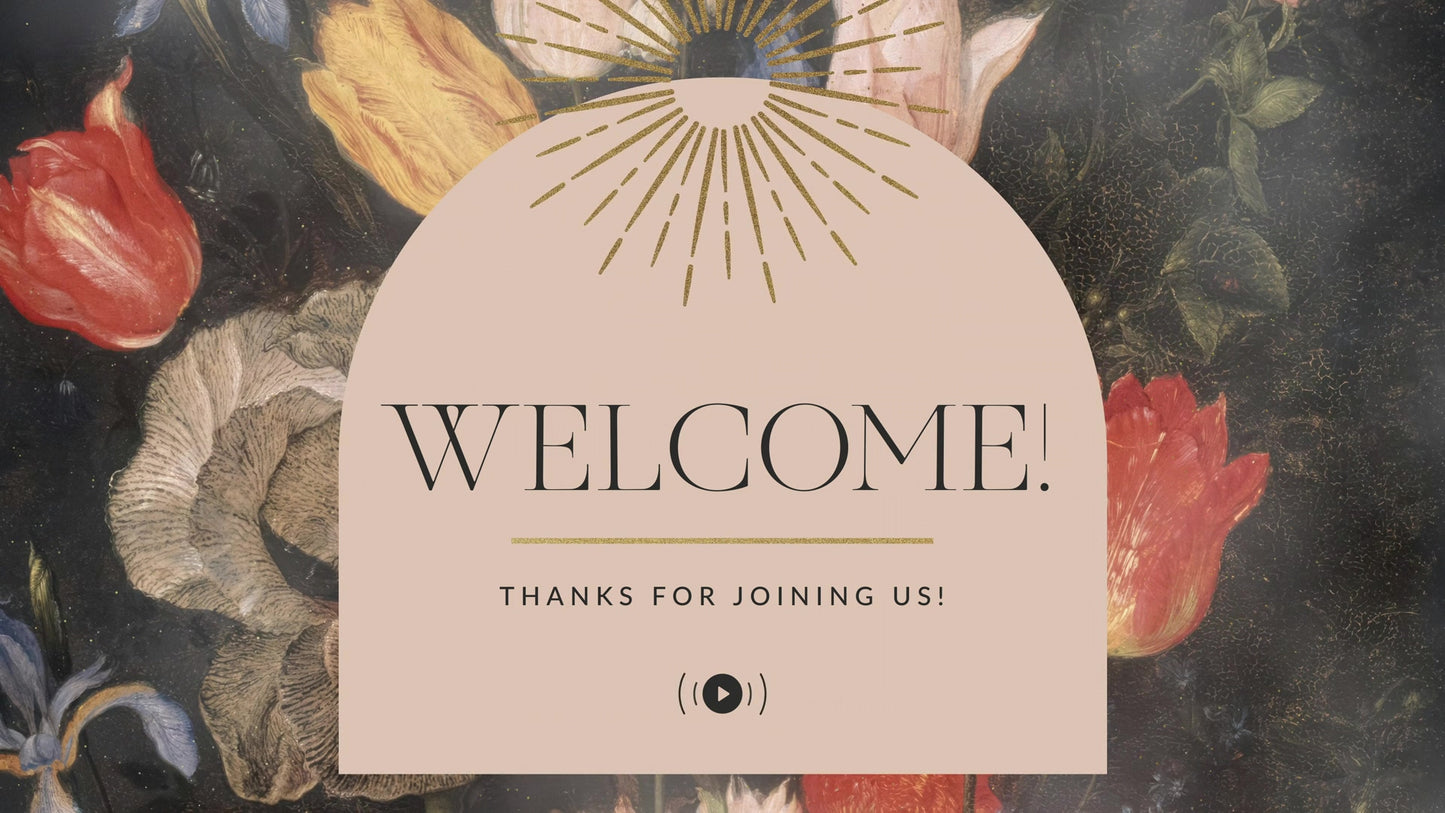 Easter Vintage Welcome Stream