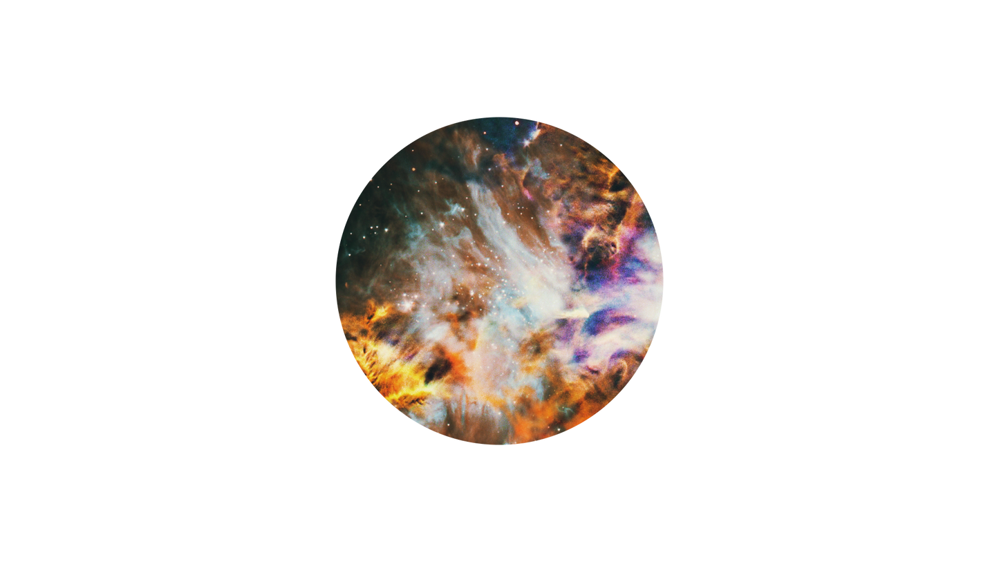 Colorful Space Overlay Circle 02