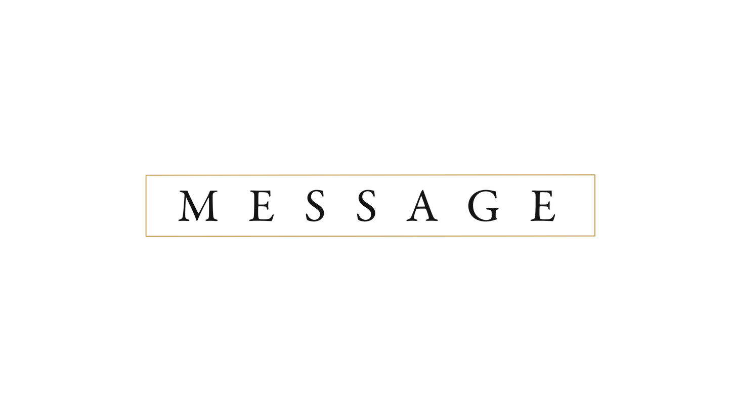 Simple Candles Message