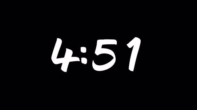 Ghosttype Countdown Alpha