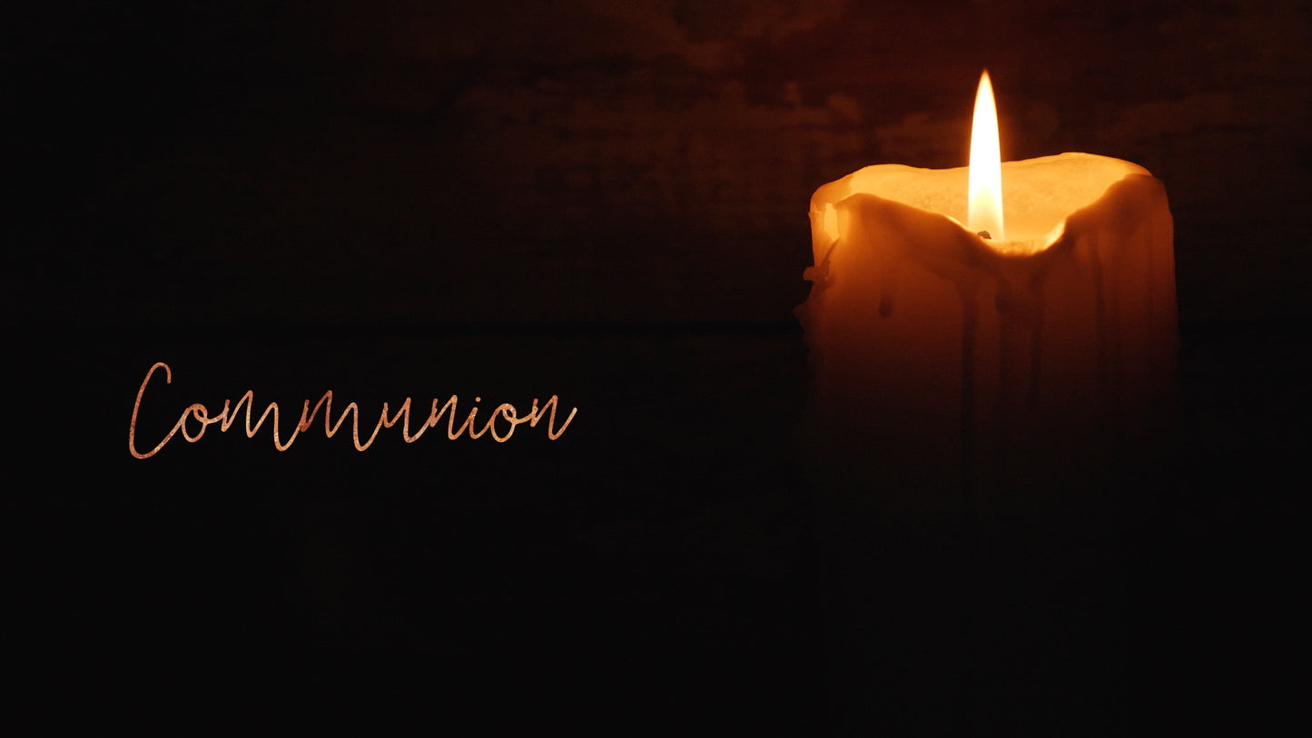 Christmas Candles Communion