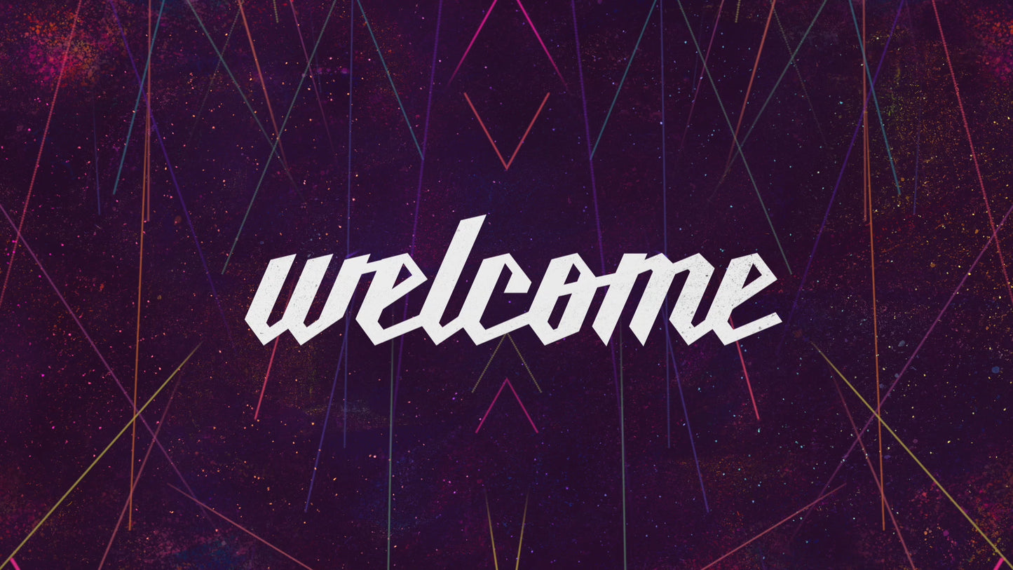 Awesome Lines Welcome Still