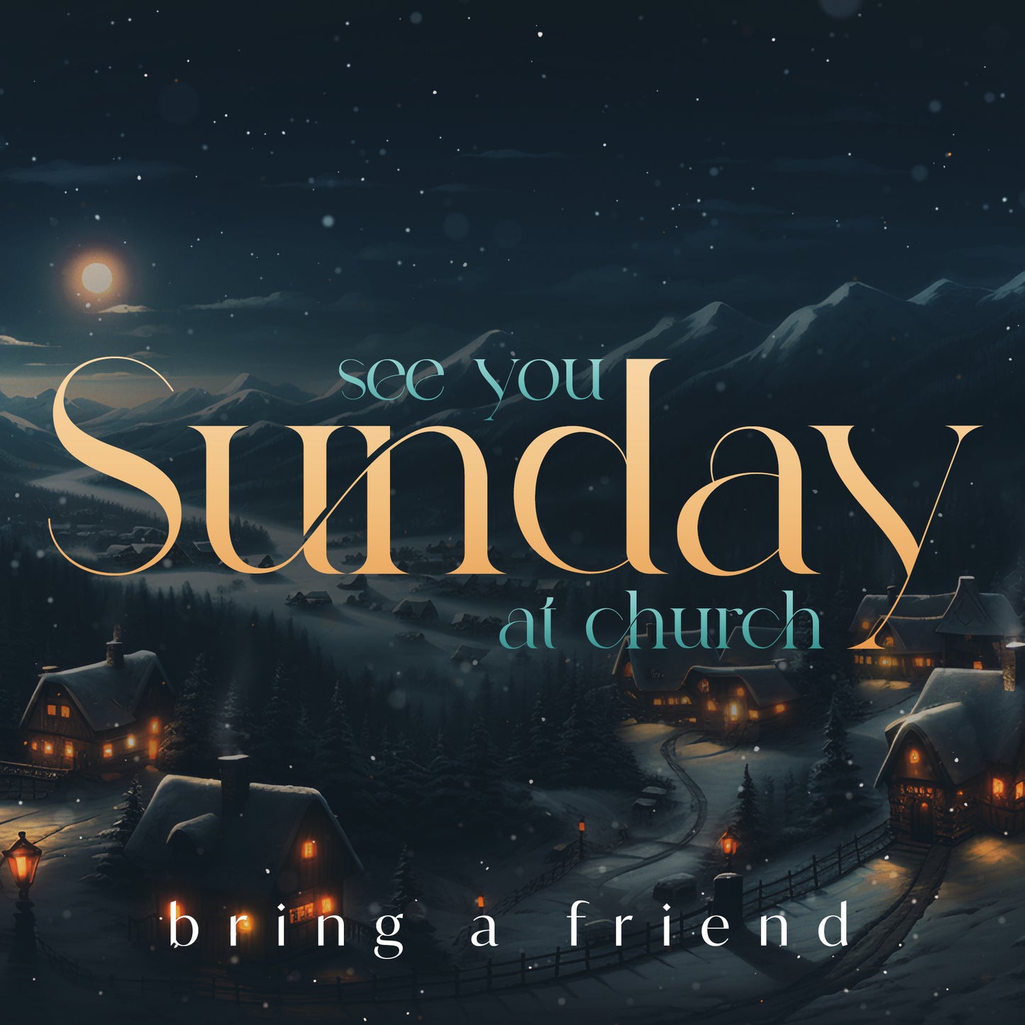 Christmas Villages Sunday
