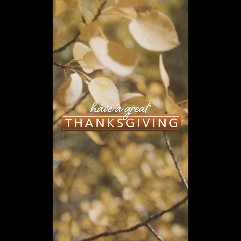 Mountain Hike Thanksgiving Reel