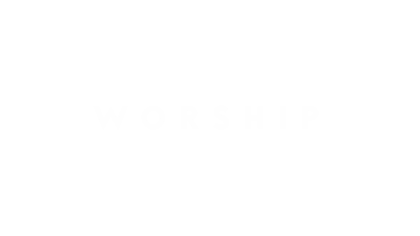 Holy Week Glow Worship