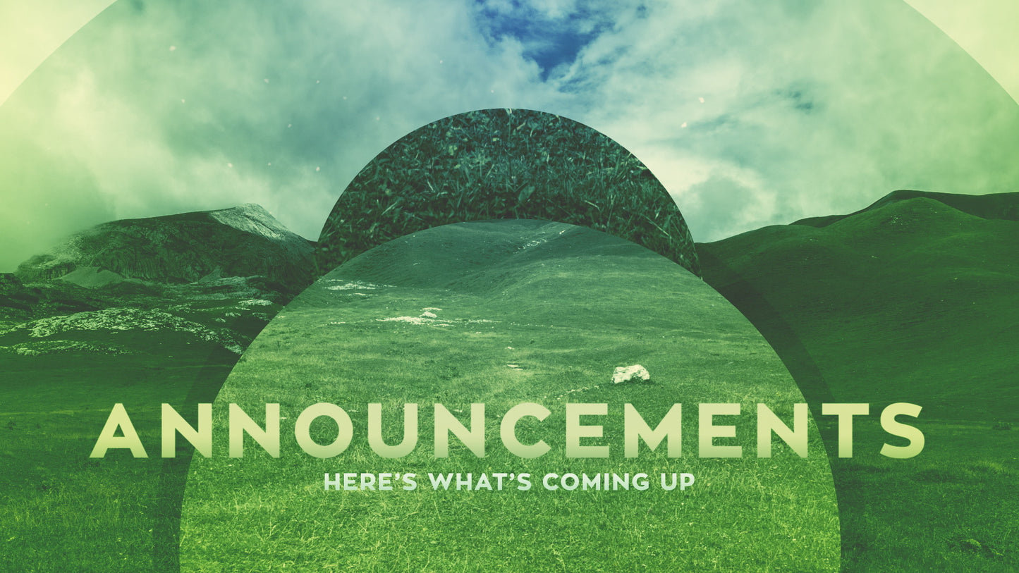 Natural Announcements