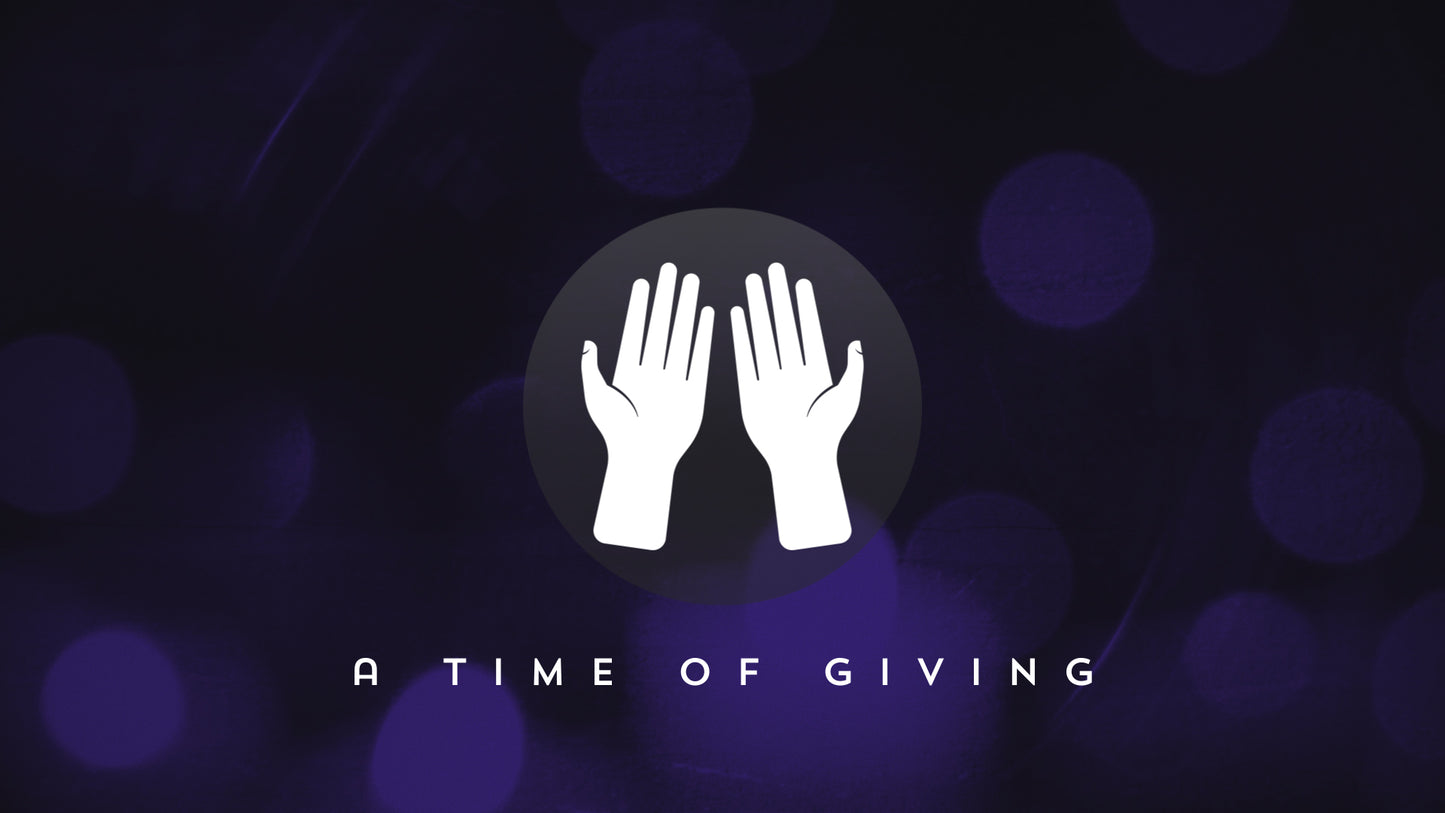 Nighttime Christmas Giving Still