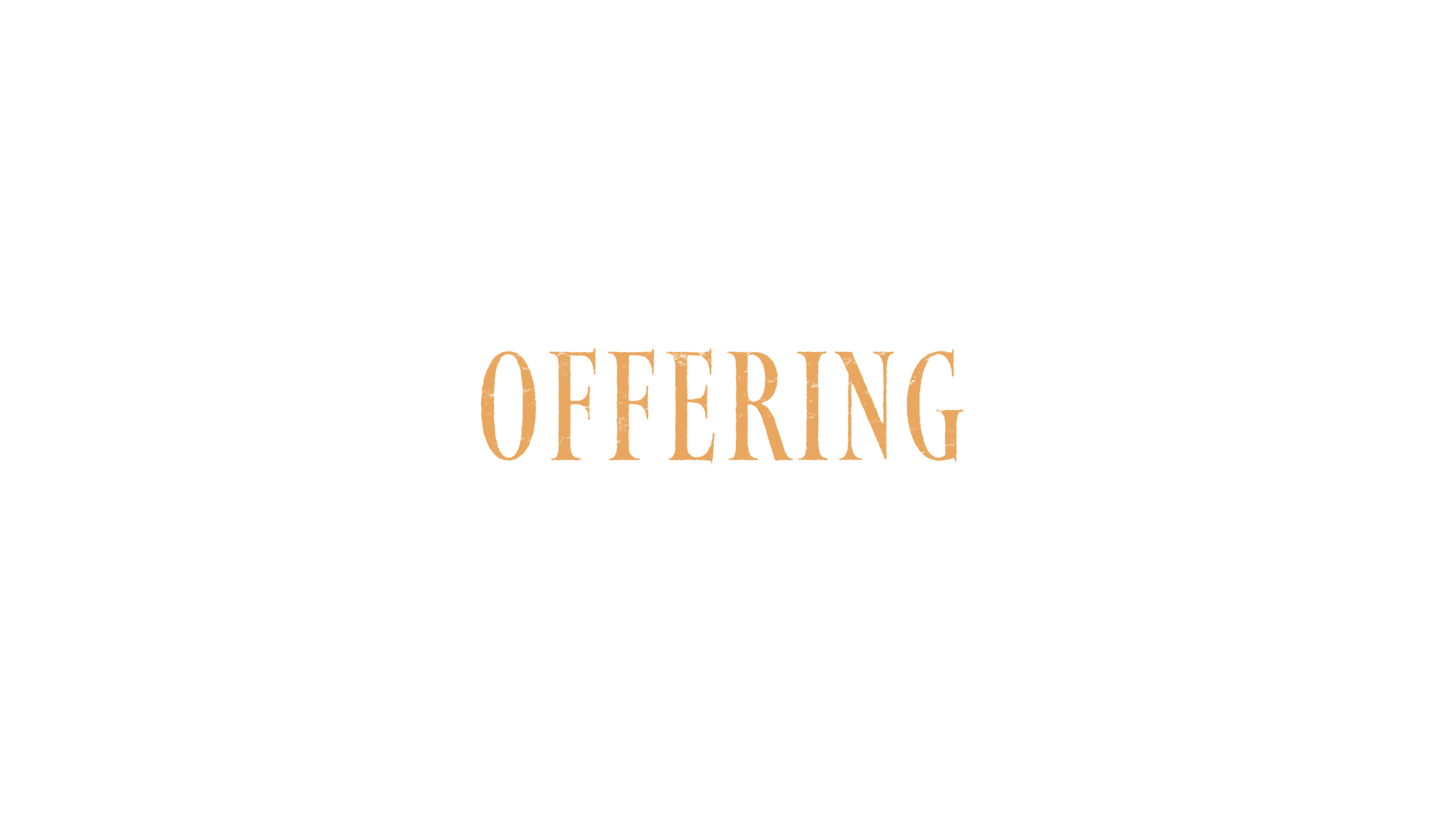 Hosanna Offering