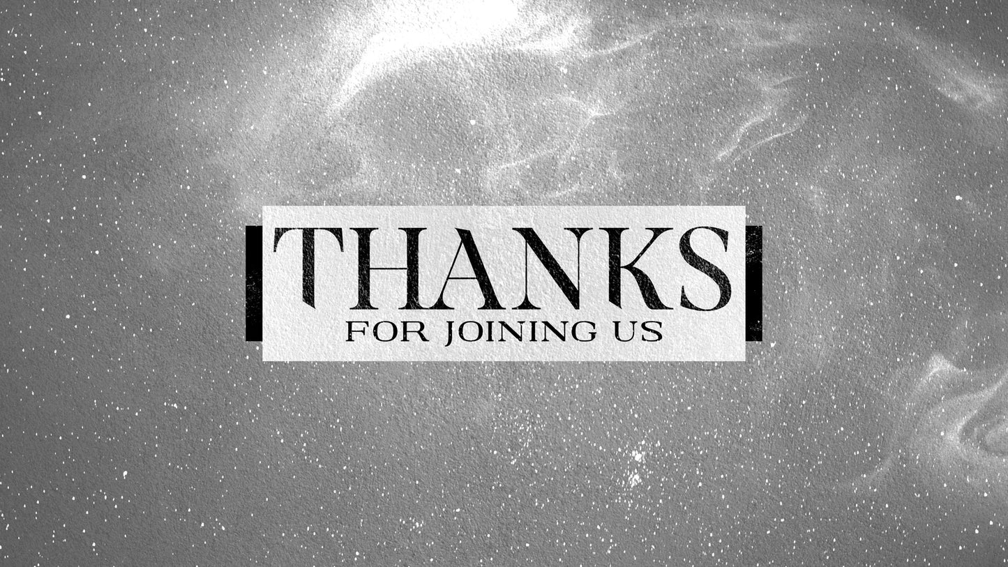 Lent 2024 Thanks For Joining Us