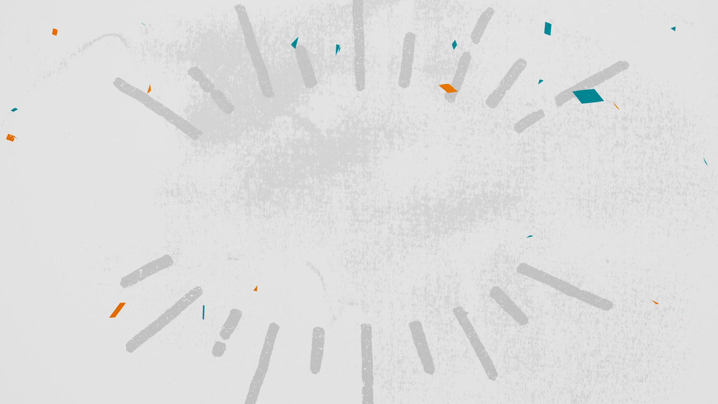 Colorful Confetti Blank Title Still