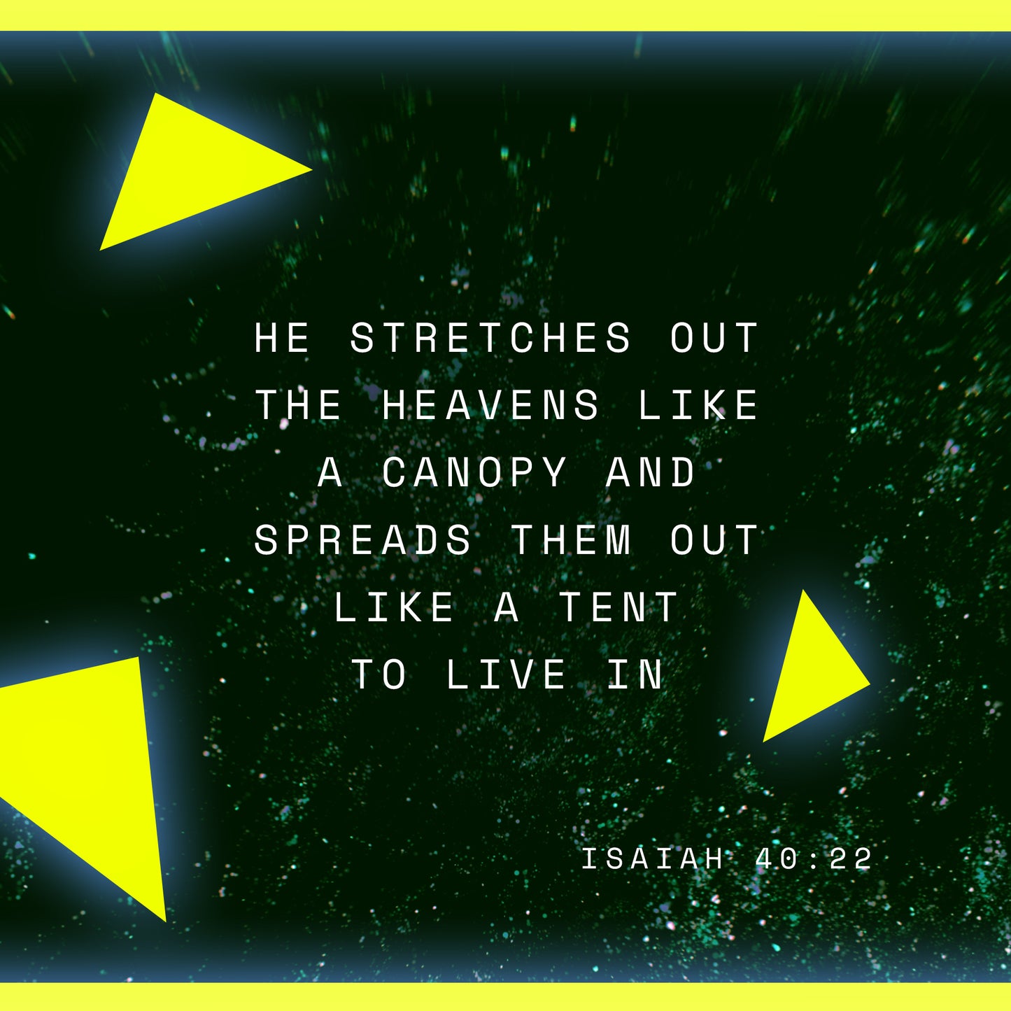 Isaiah 40:22