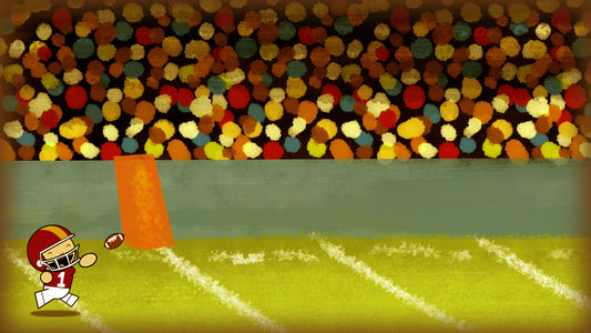 Thanksgiving Illustration - Football