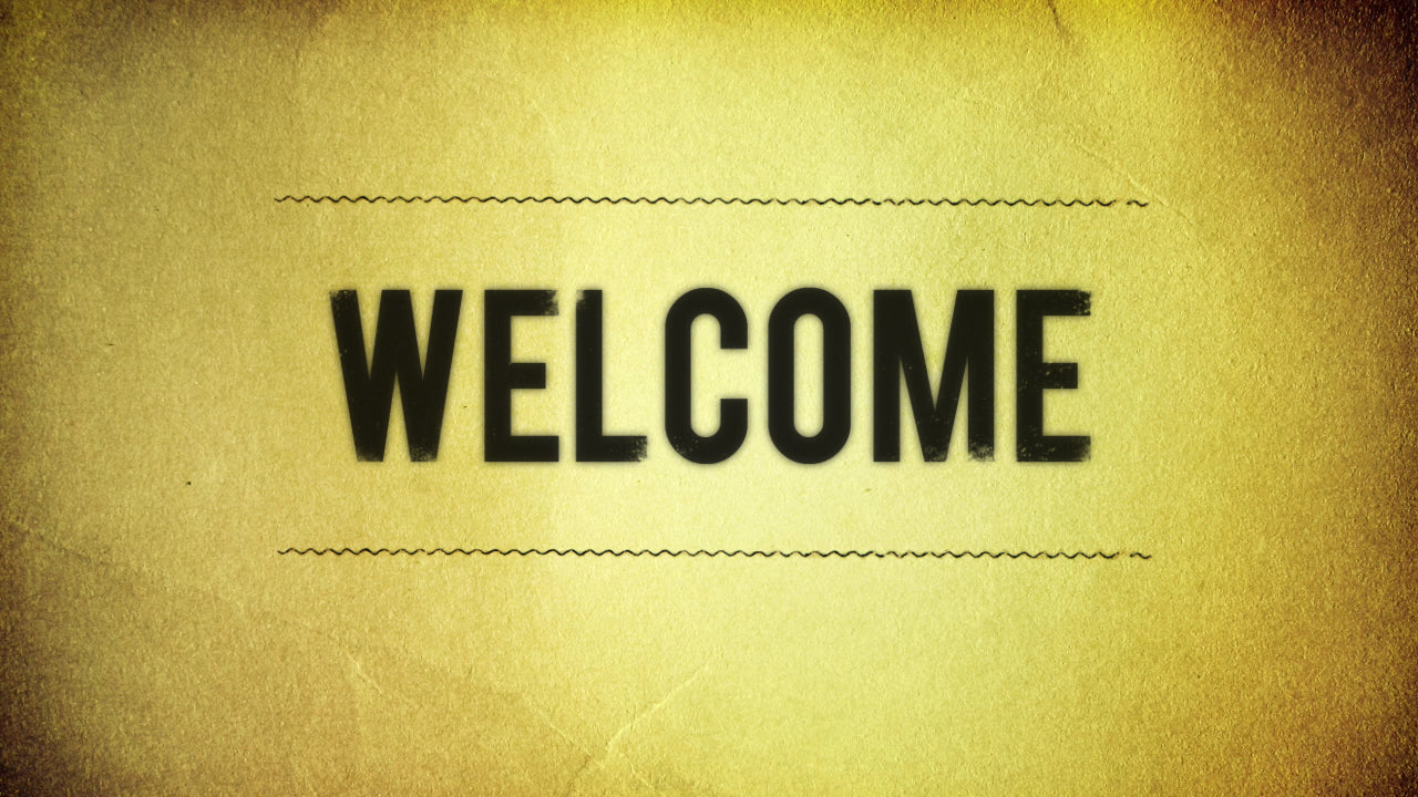 Welcome Parchment